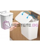 Кош за боклук за закачане на шкаф или стена 9л